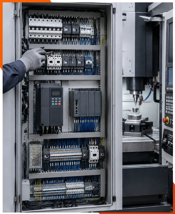 Модернизация электрошкафов станков в Протвине